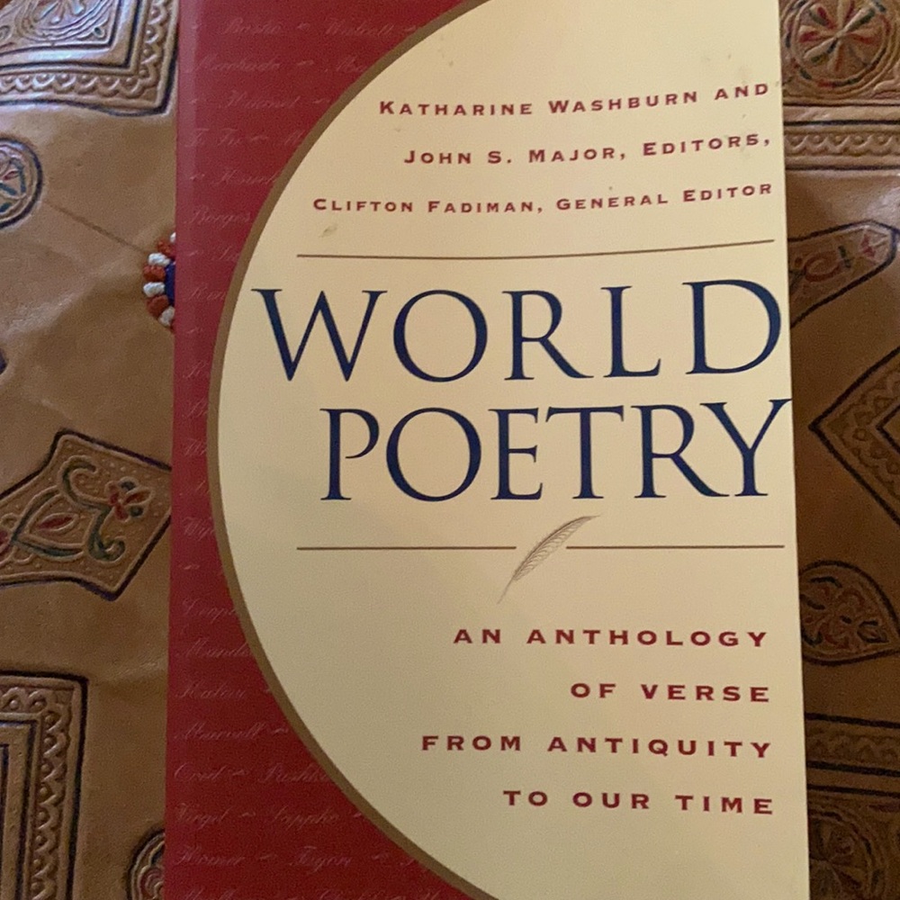 WORLD POETRY paper back book 1998